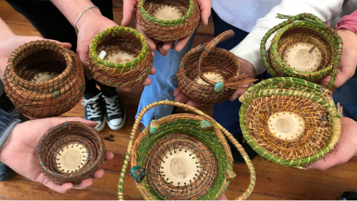 Pine Needle Basket