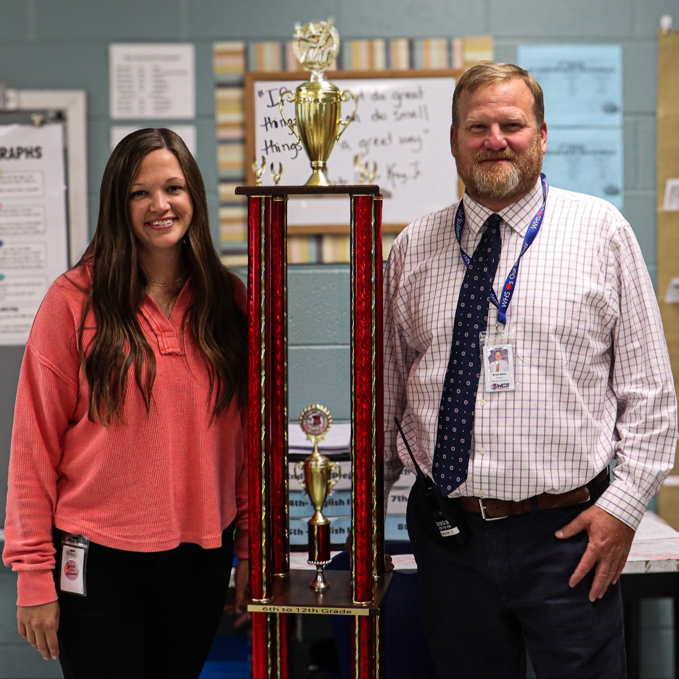 natalie mcconnell with principal