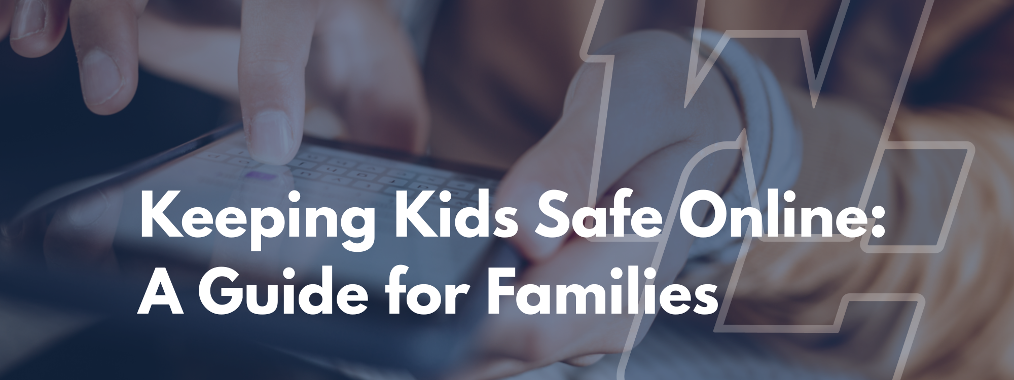 graphic showing the title: keeping kids safe: a parent's guide