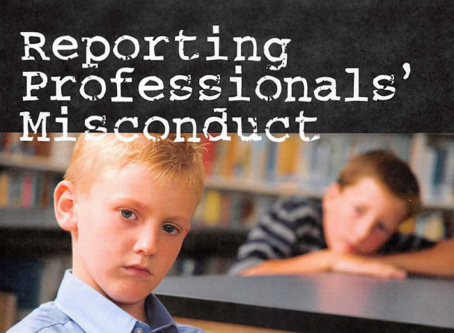 reporting professionals misconduct