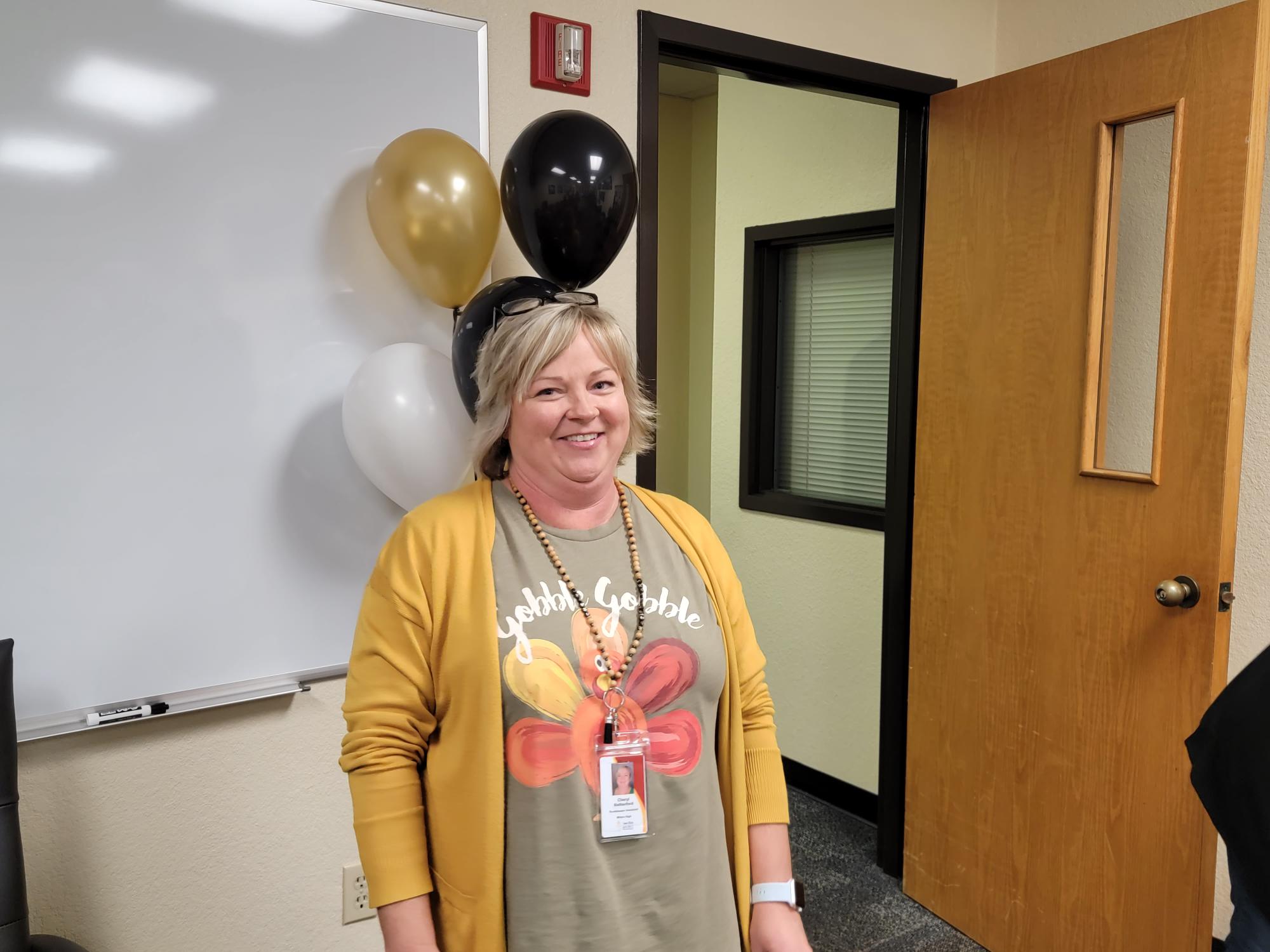 Cheryl Retherford- District School Related Employee of the Year