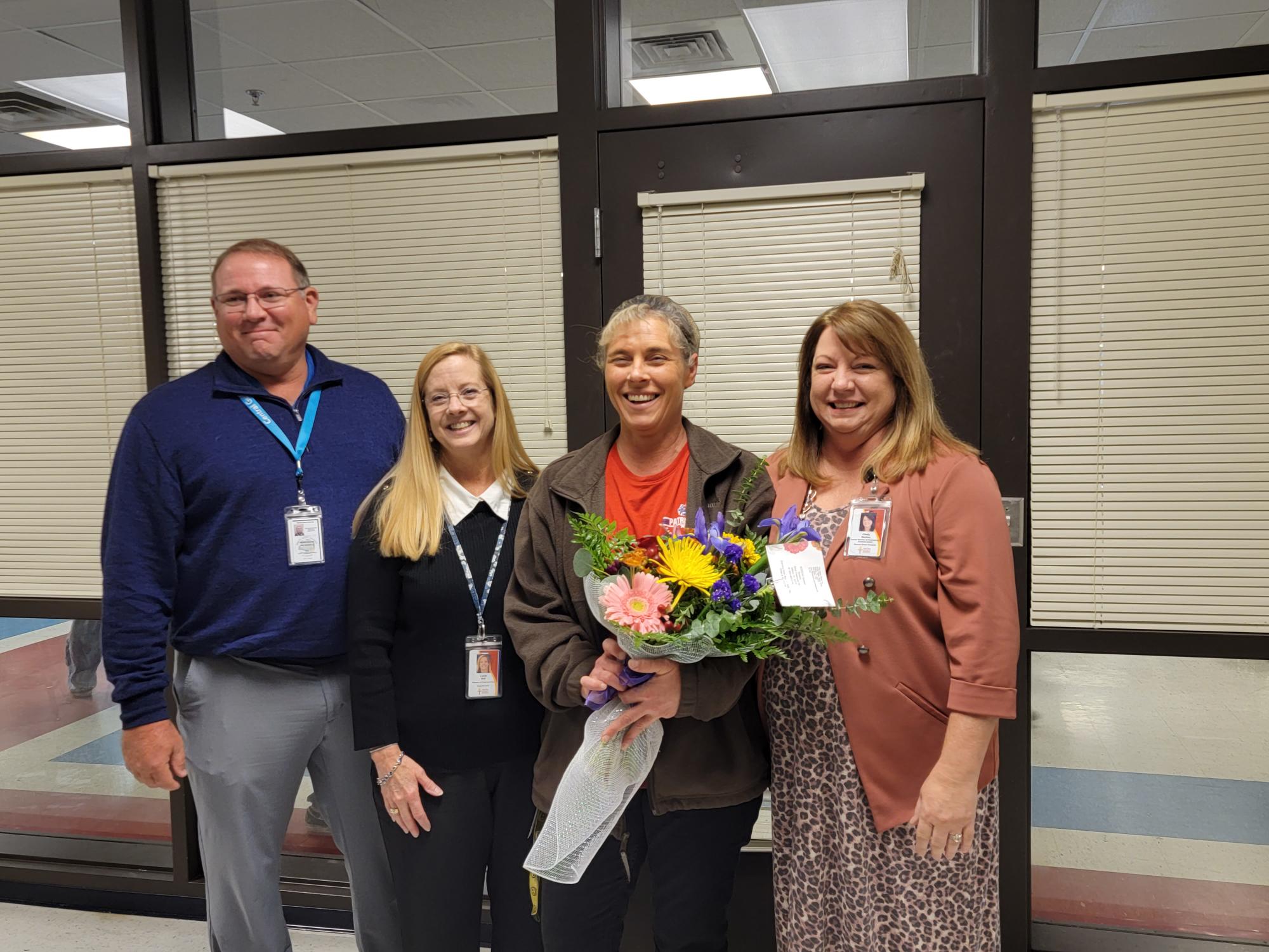 Amy Padgett - Food Service Employee of the Year