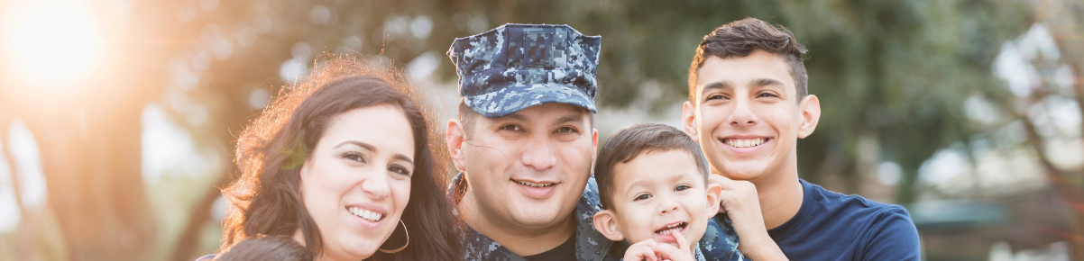 family smiling
