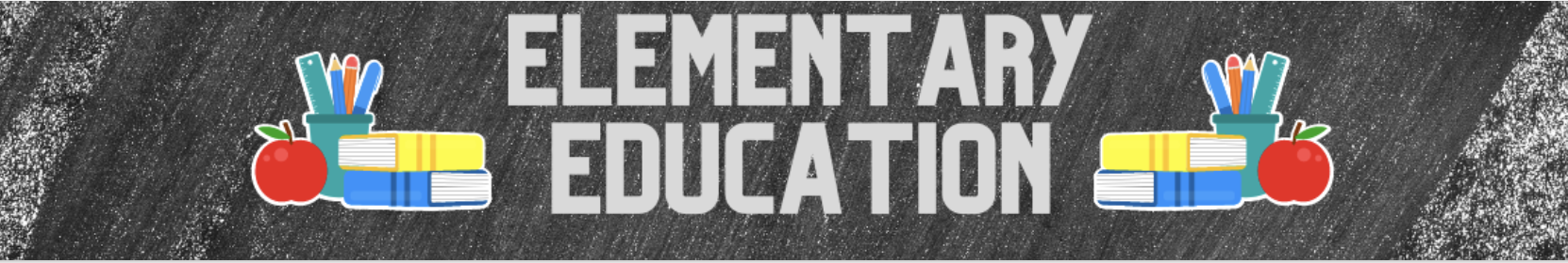 elementary education banner