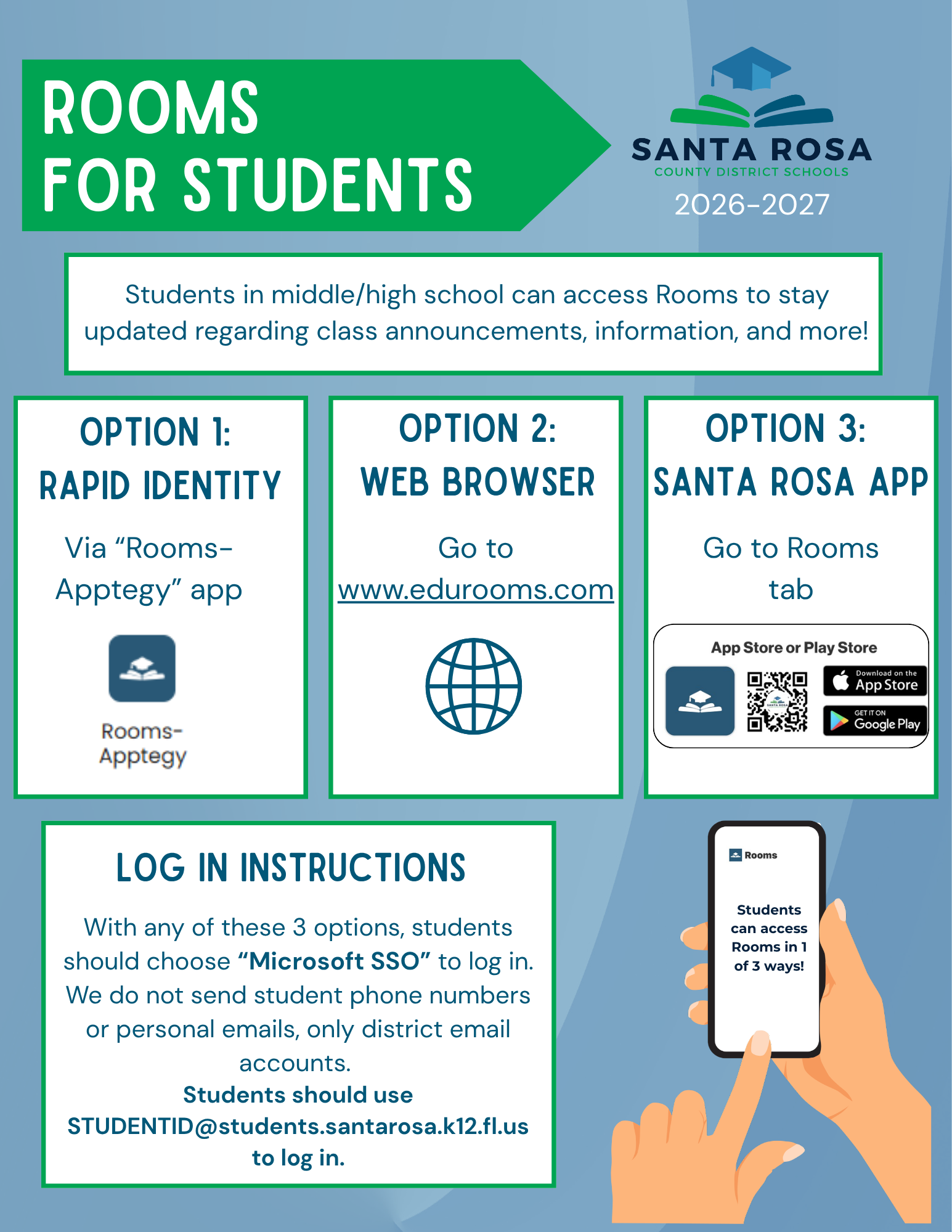 Rooms for Students