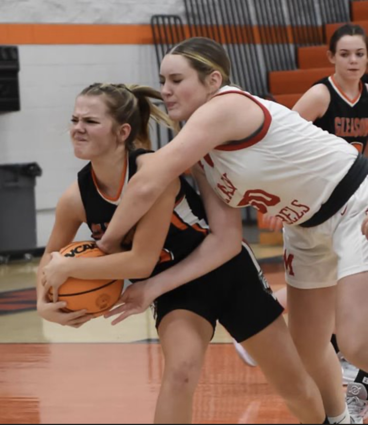 Girls basketball player