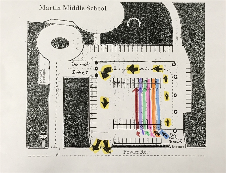 car line map