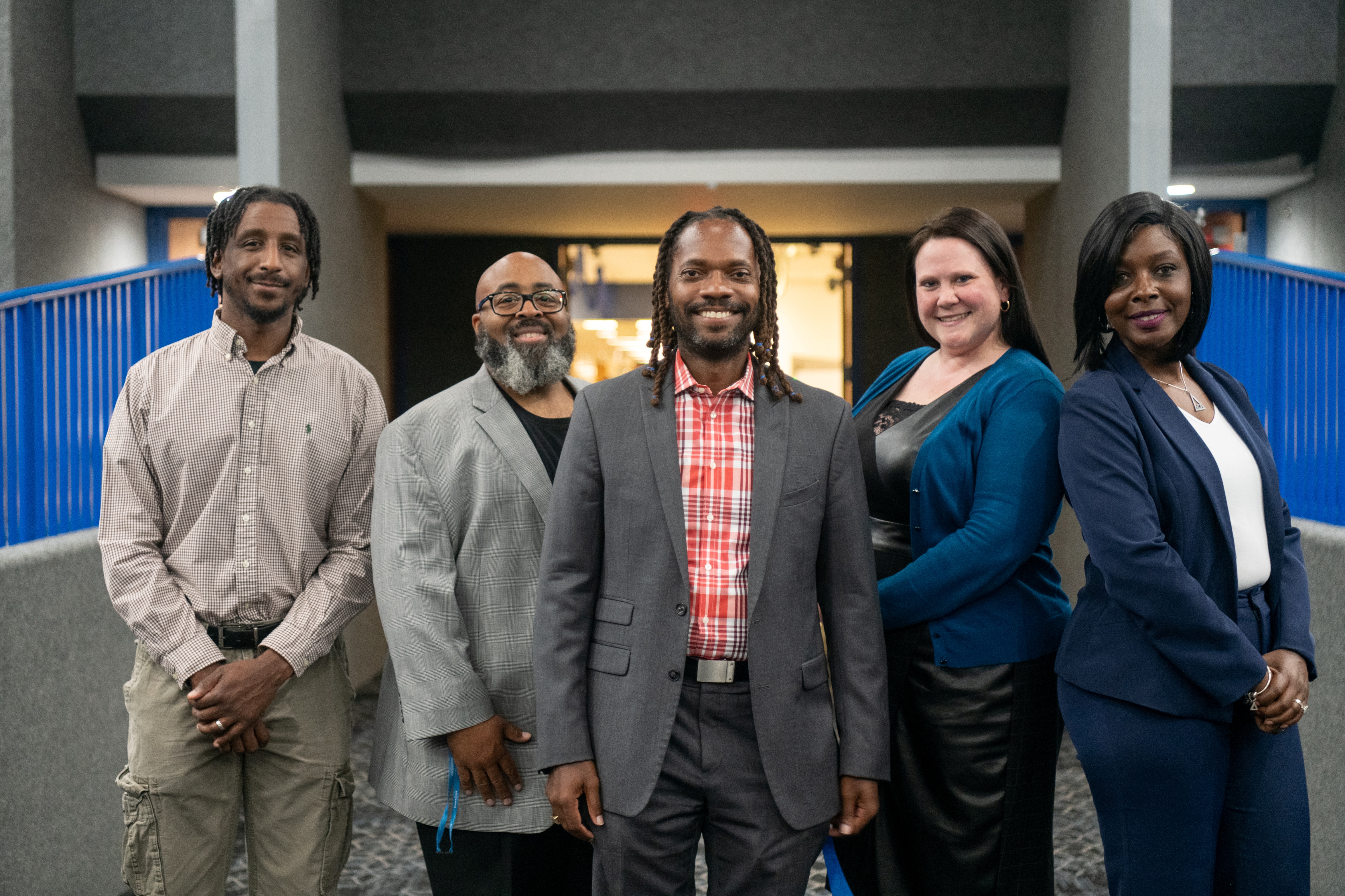 Academy Park Principal and four Assistant Principals team picture