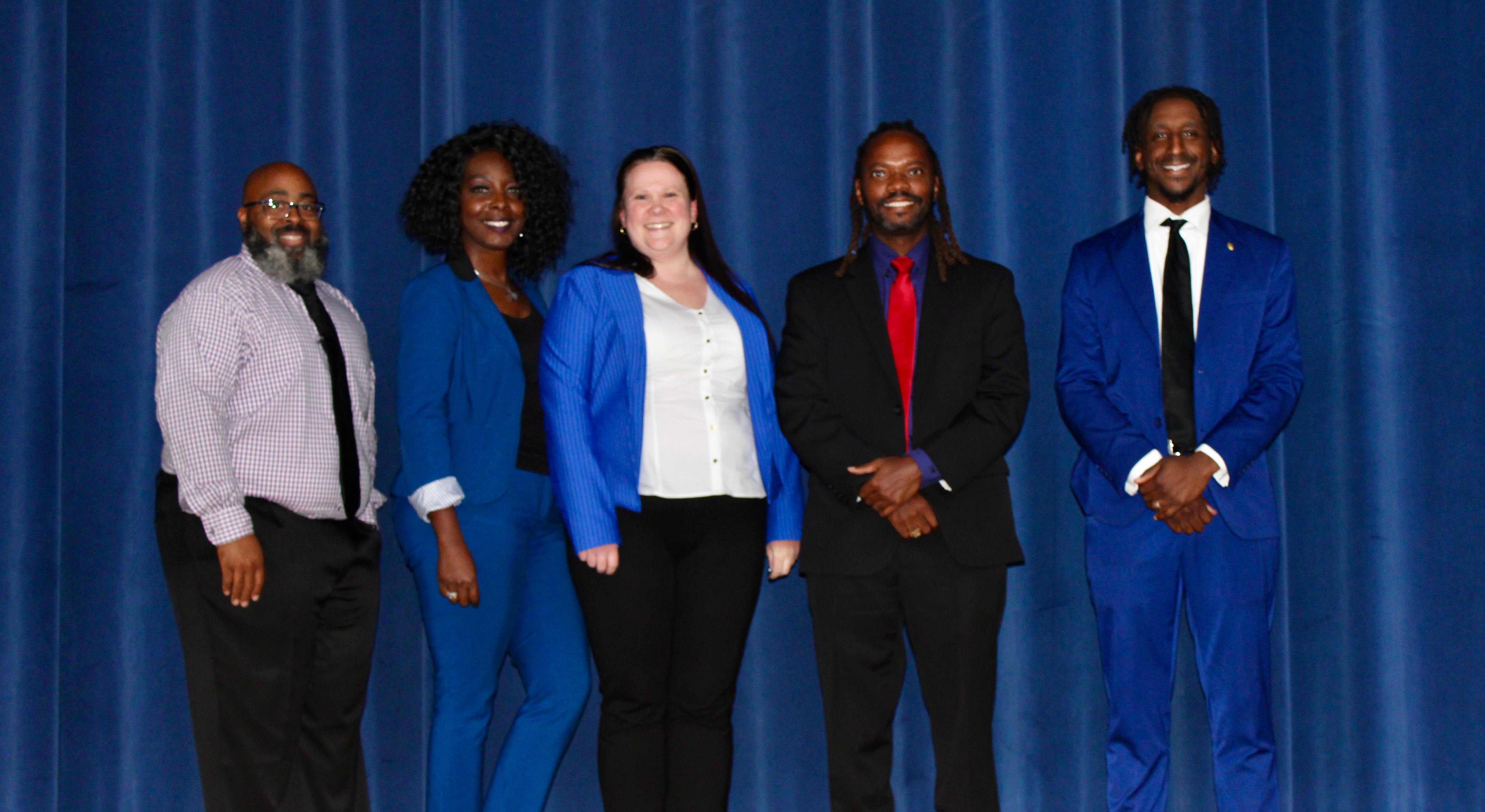 Academy Park Principal and four Assistant Principals team picture