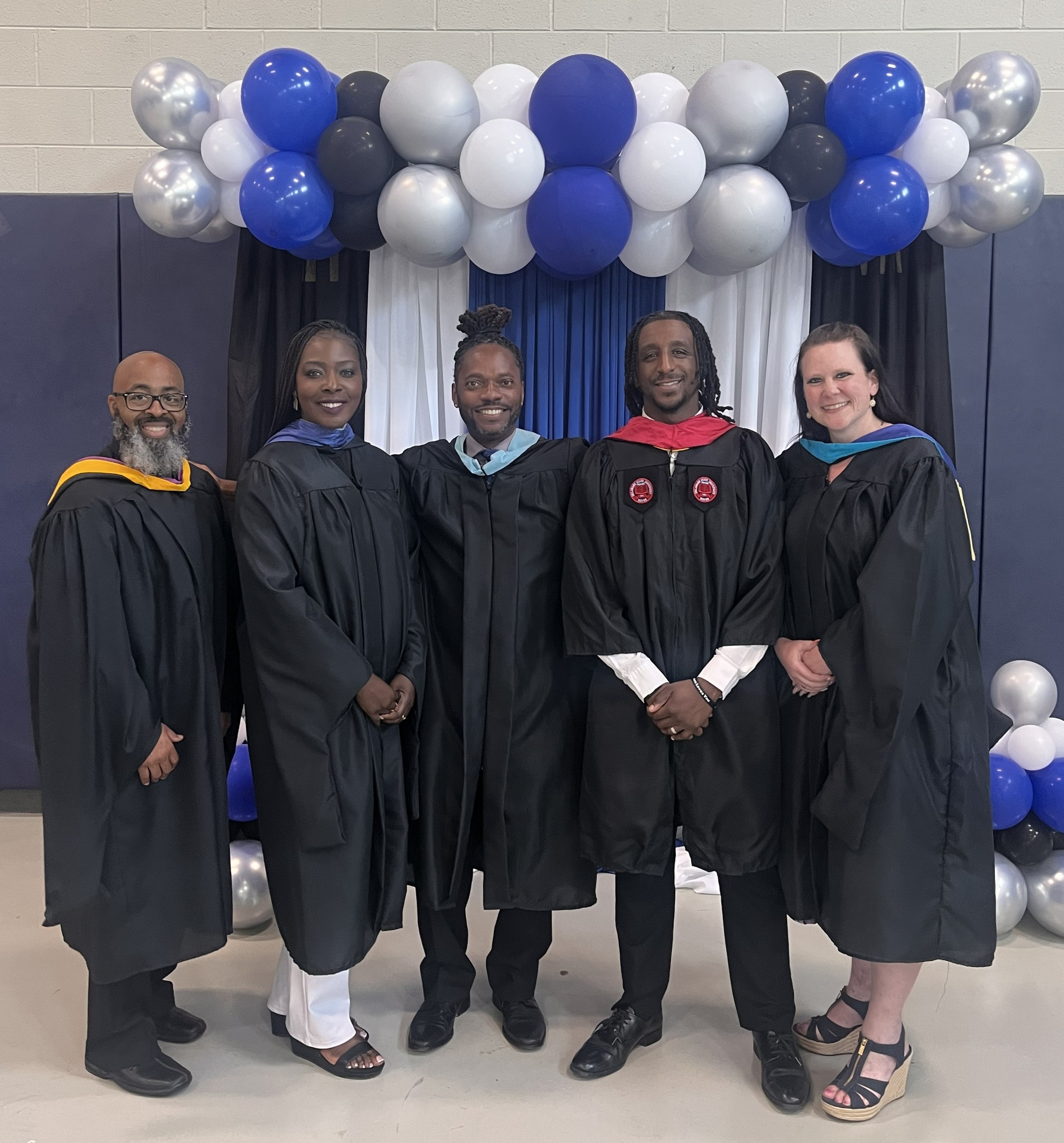 Academy Park Principal and four Assistant Principals team picture