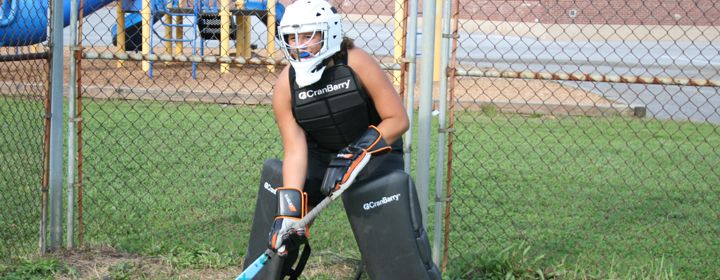 field hockey game