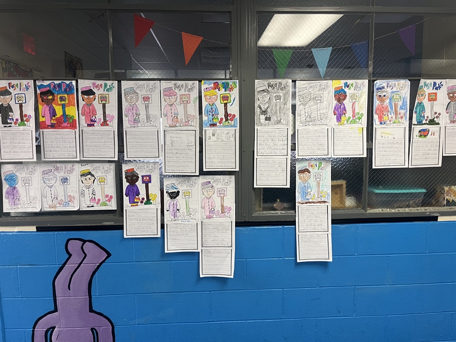 Delcroft Celebrates Black History Month with student projects!