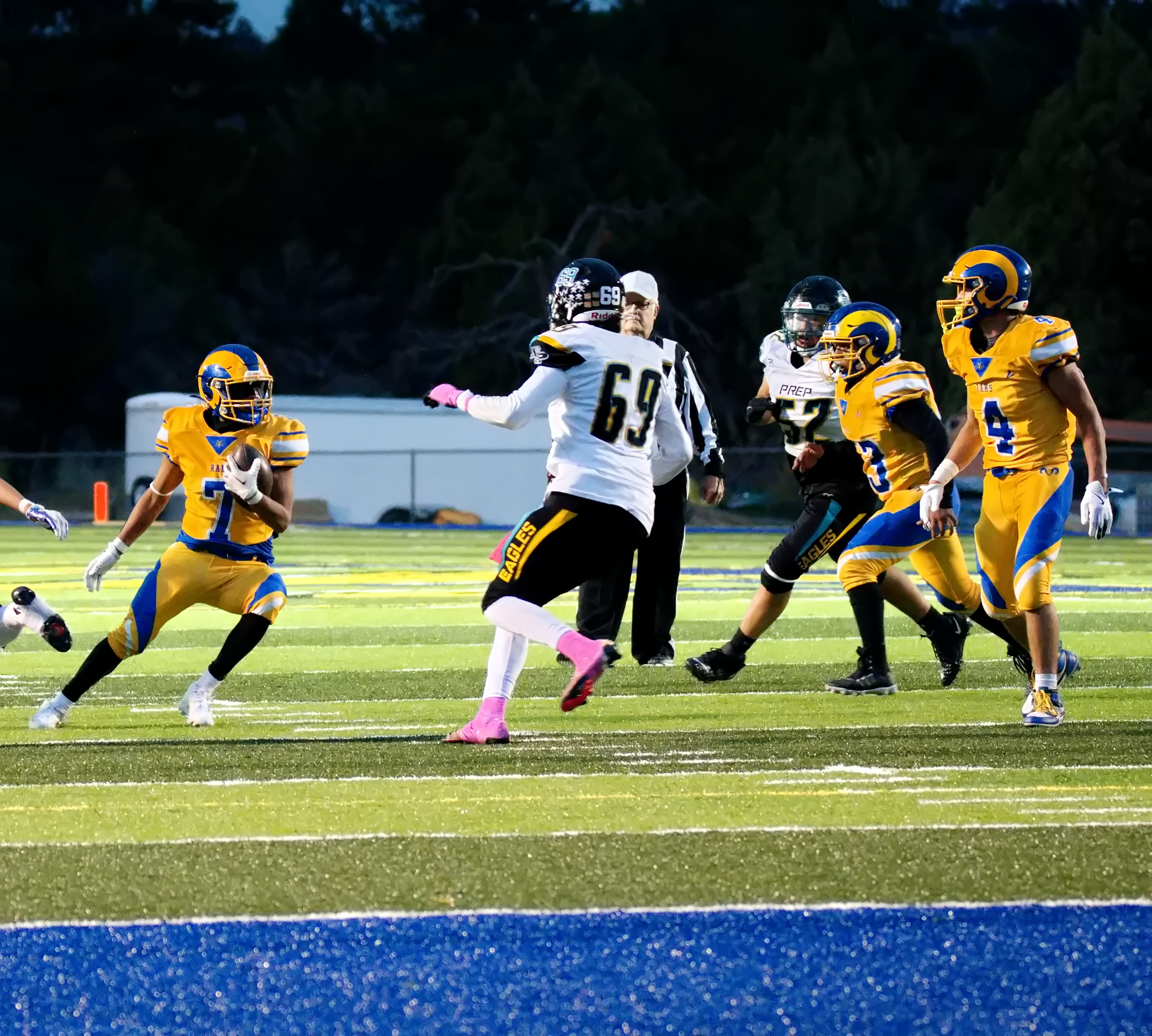 Cuba HSFB vs Navajo Prep