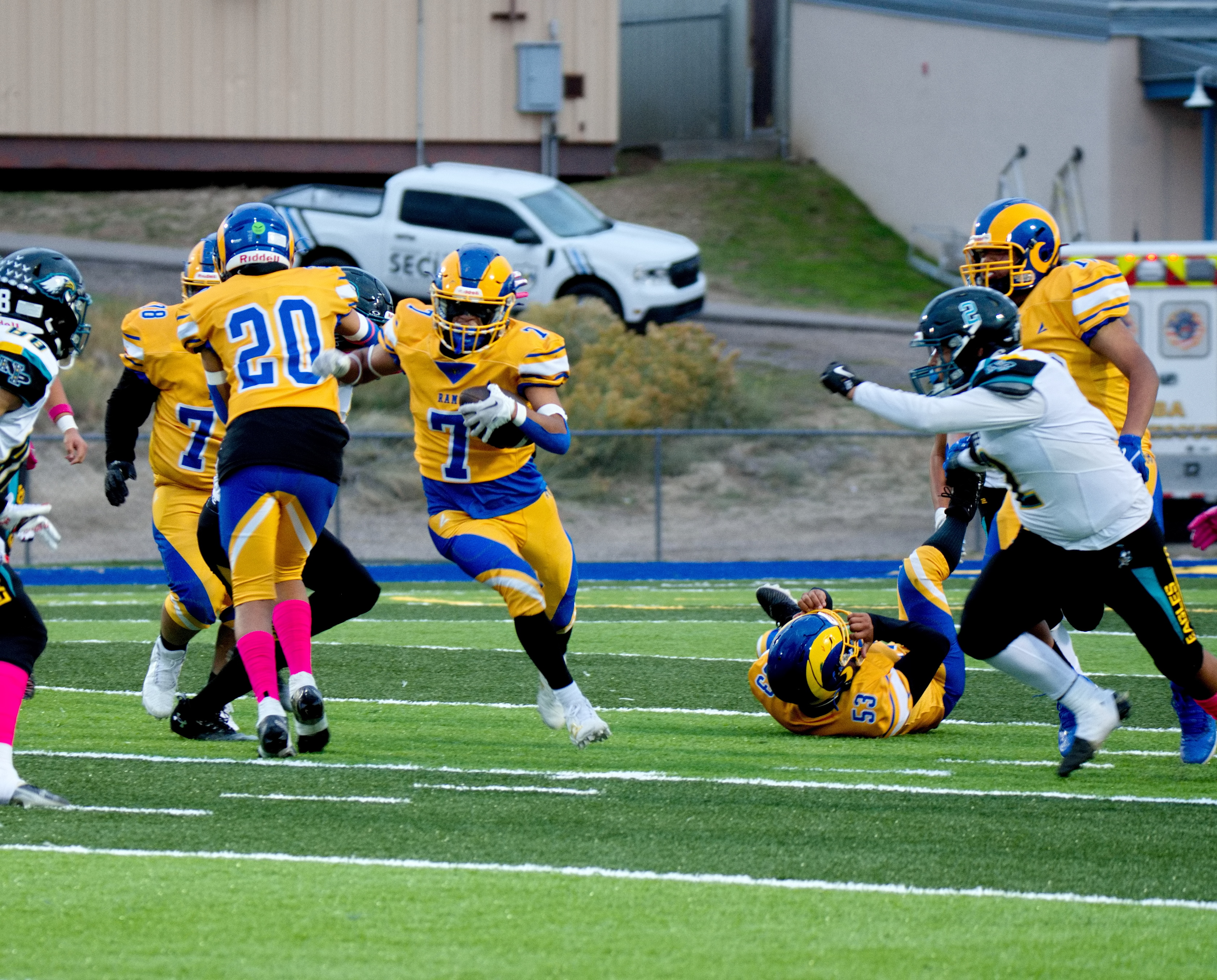 Cuba HSFB vs Navajo Prep