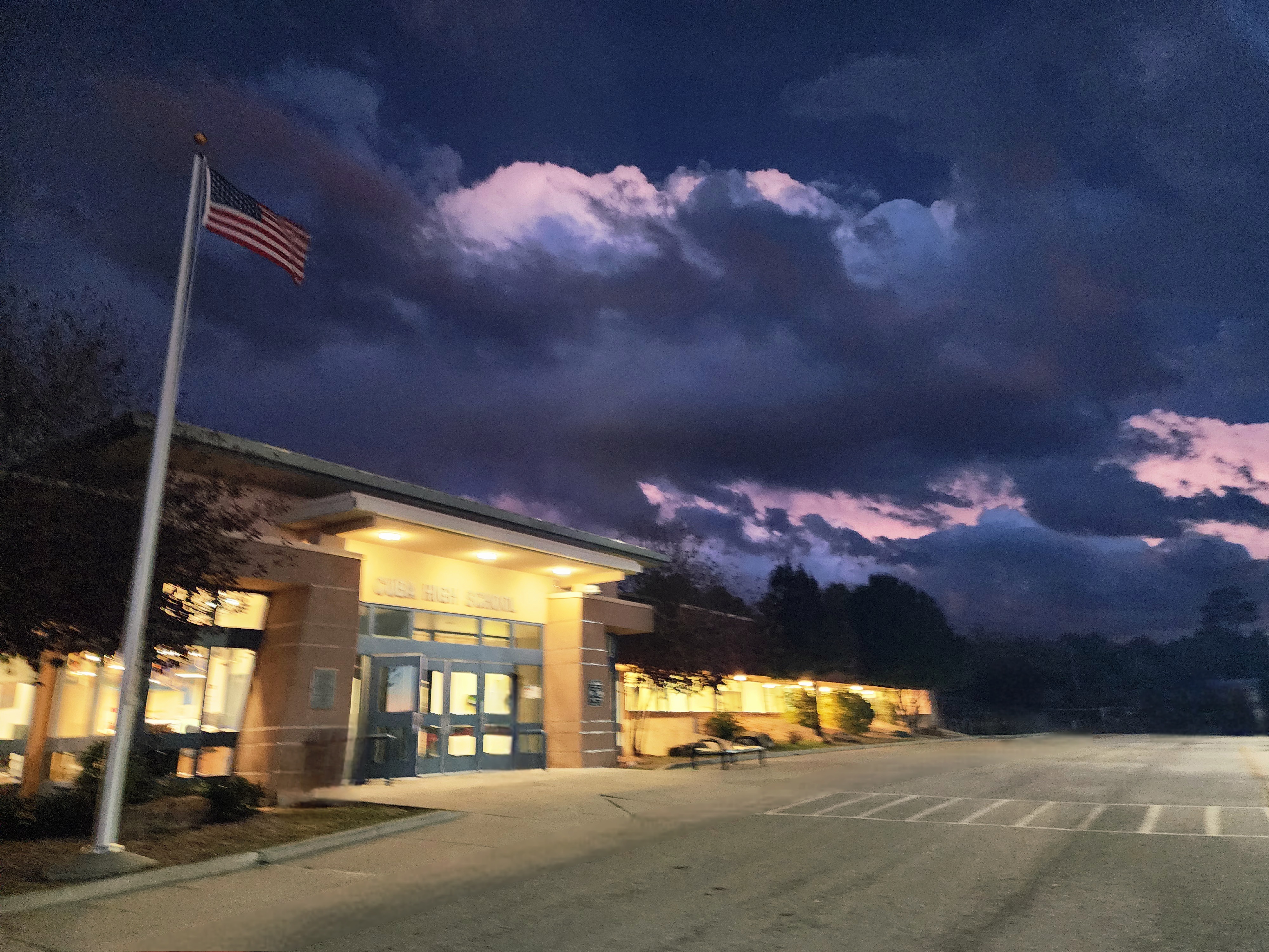 Cuba High School Front