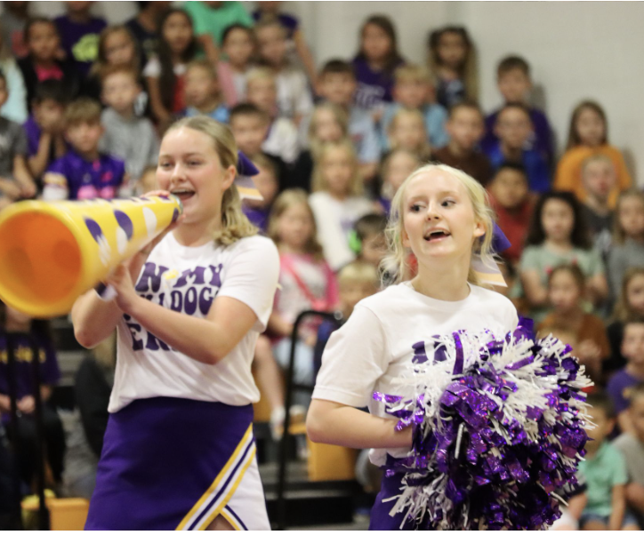 Cheerleader team