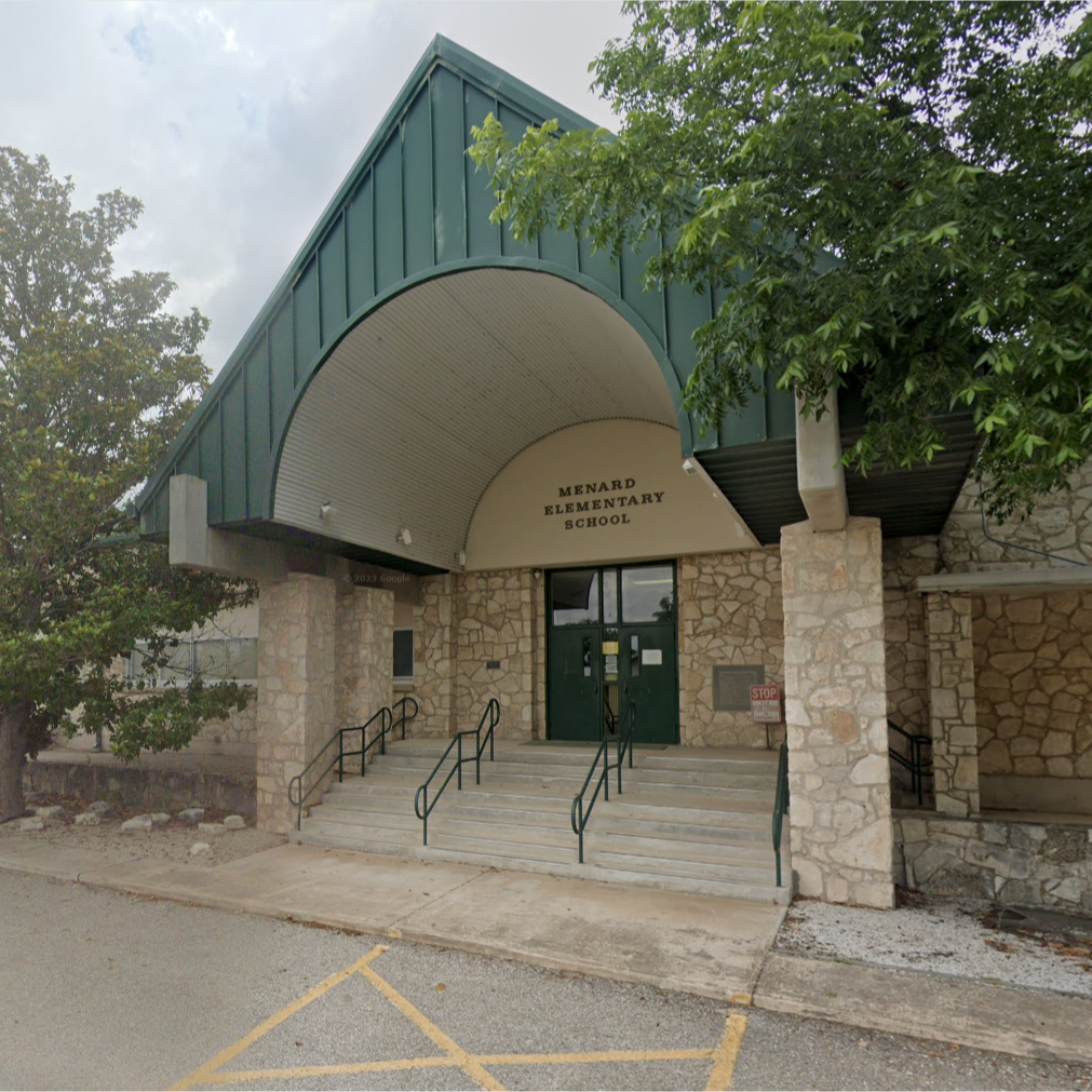 Menard Elementary School exterior building 