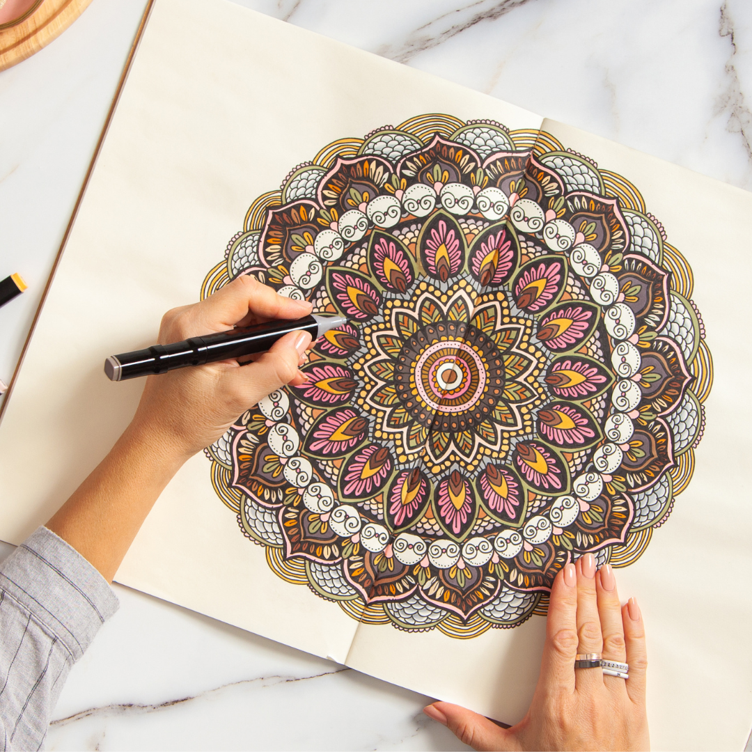 mandala coloring