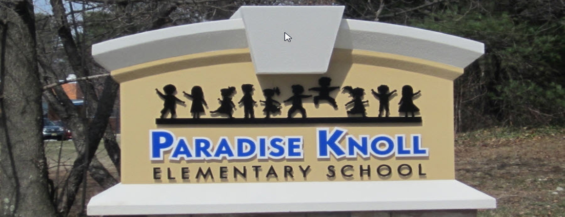Paradise Elementary School Sign