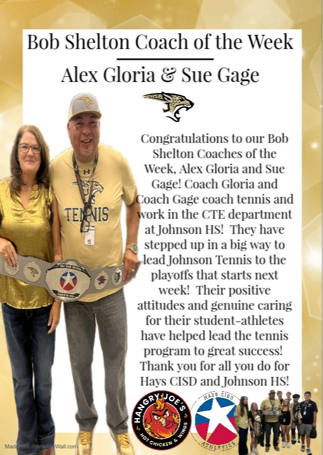 Coaches Alex Gloria & Sue Gage