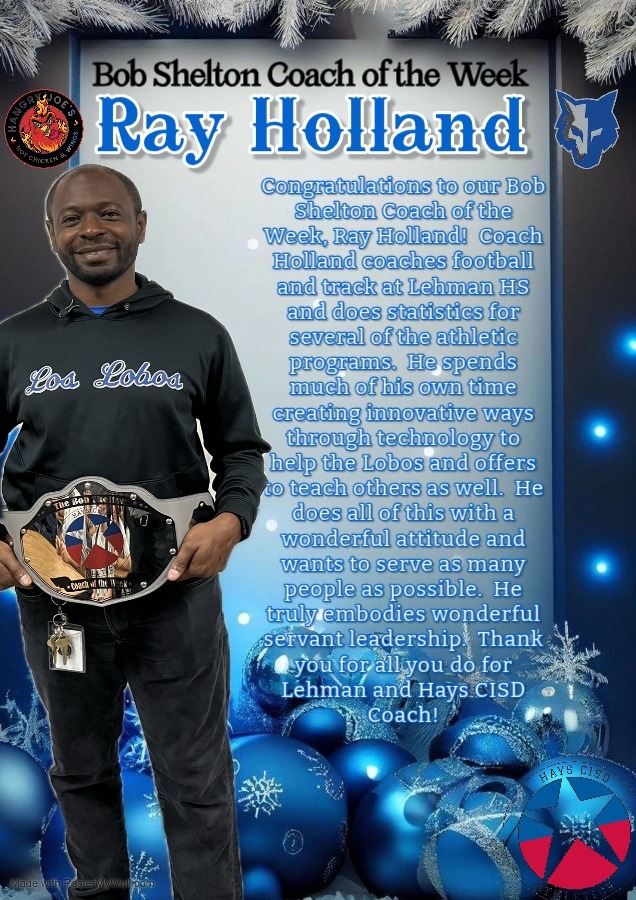 Coach Ray Holland