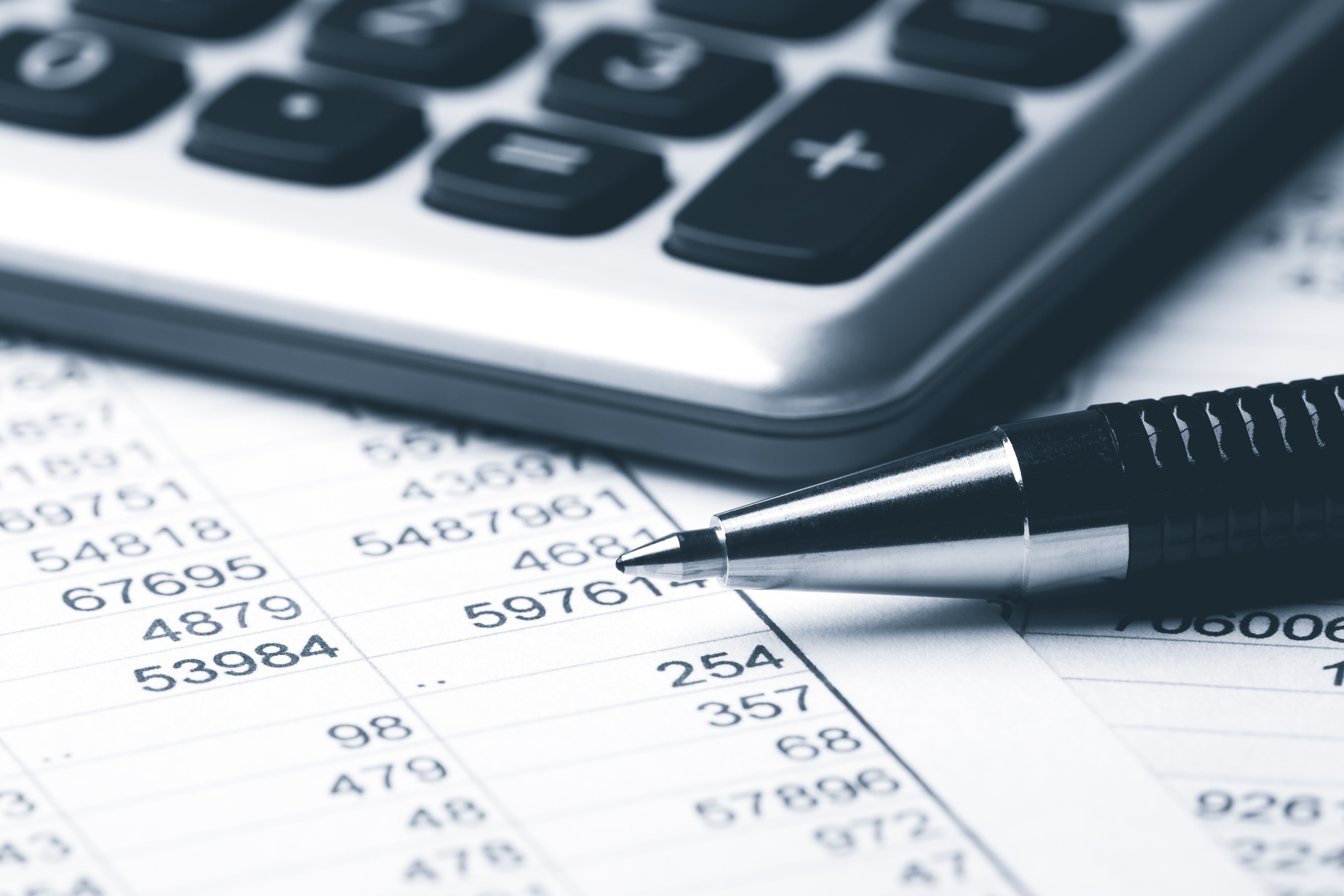 decorative image of budget materials