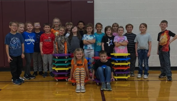 students posing for a picture