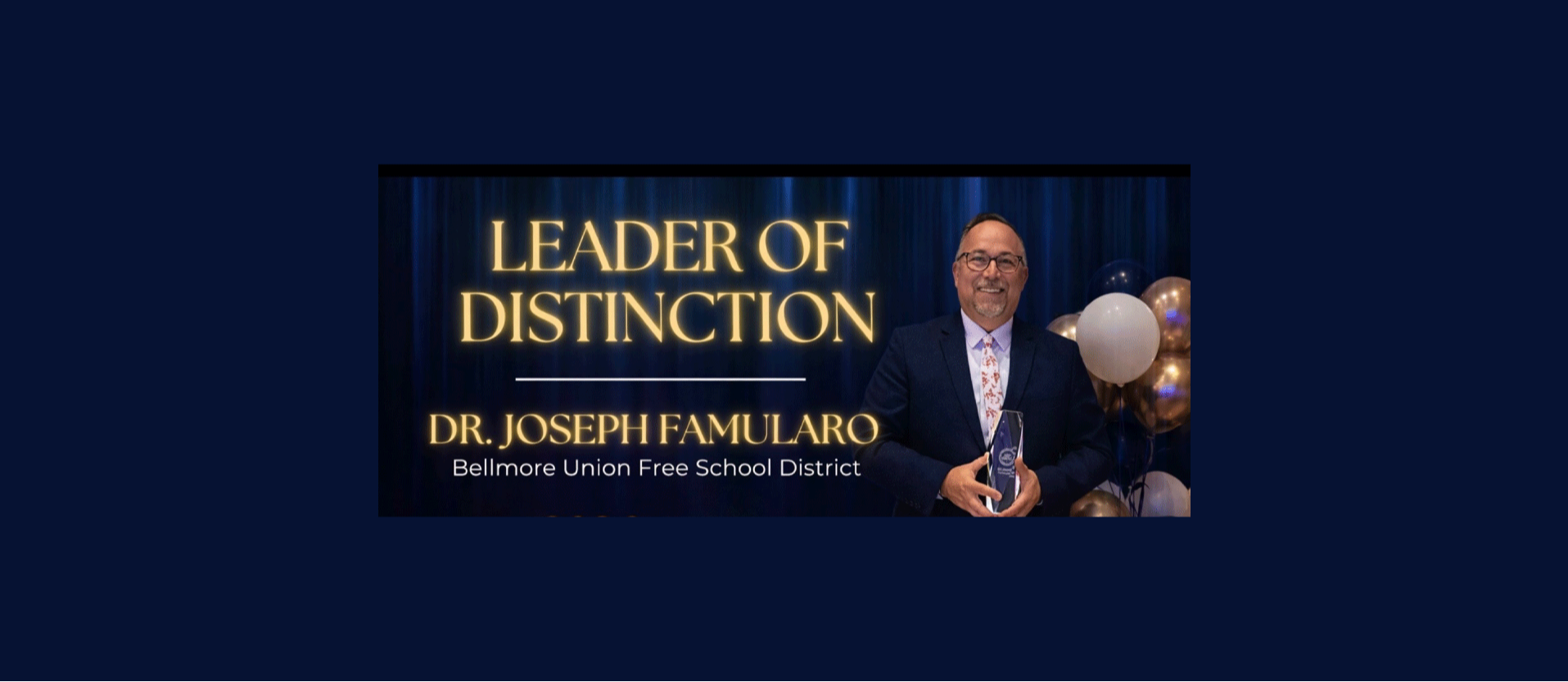 Leader of Distinction Dr. Joseph Famularo