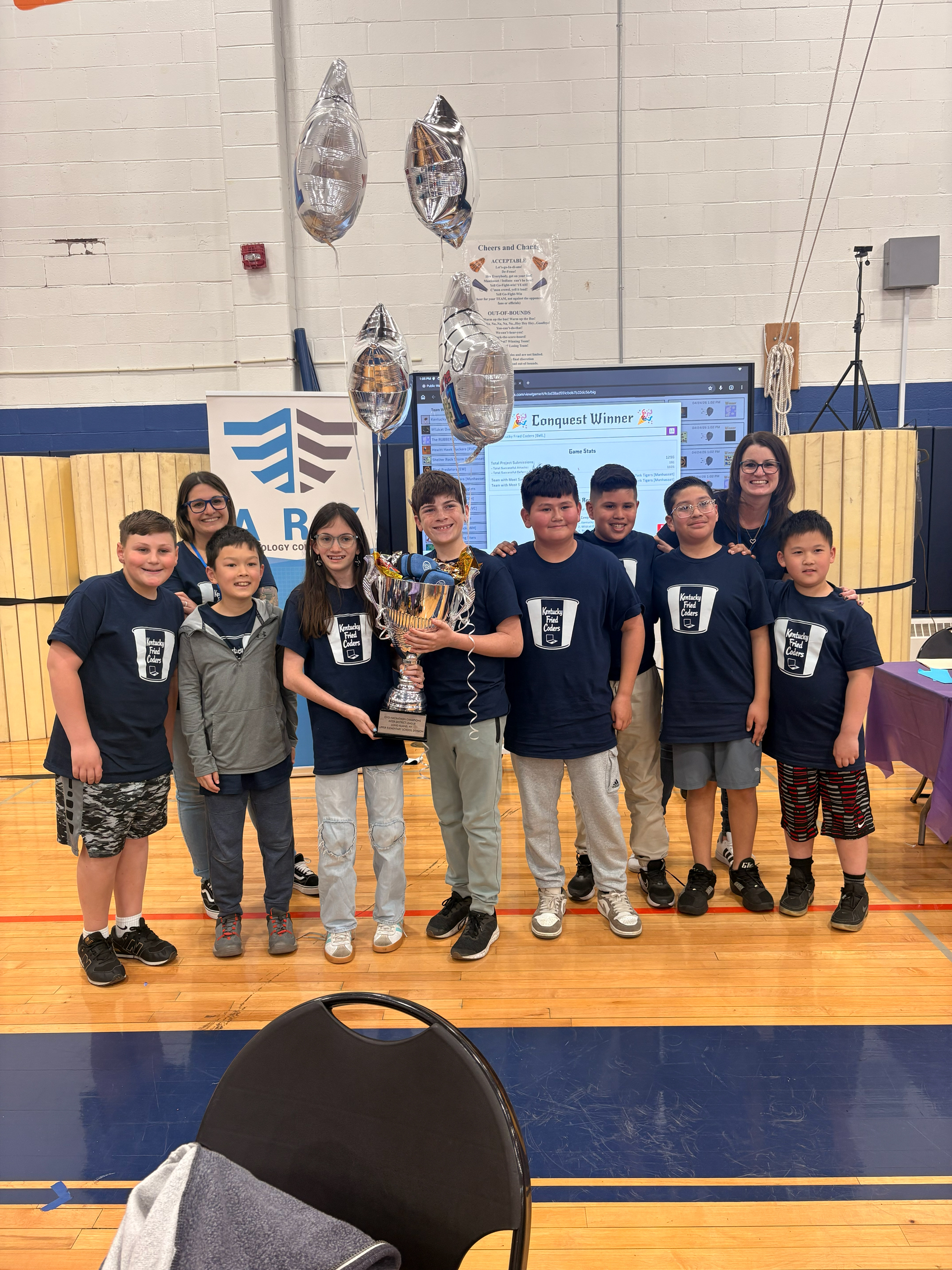 Shore Road students win first place at Long Island Hackathon