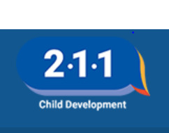 A logo featuring the numbers '2.1.1' in large font above the words 'Child Development' on a blue background.