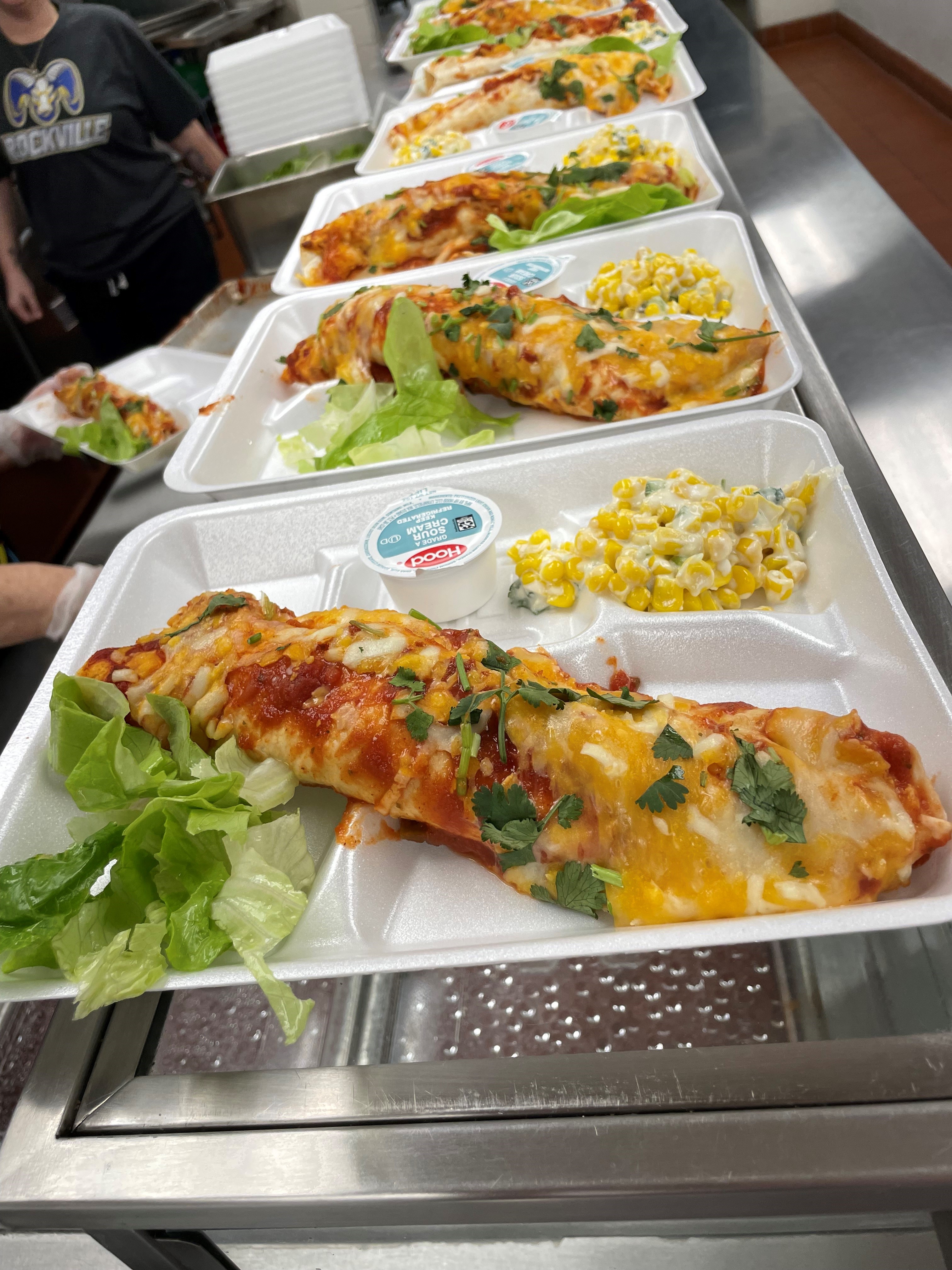 chicken enchiladas