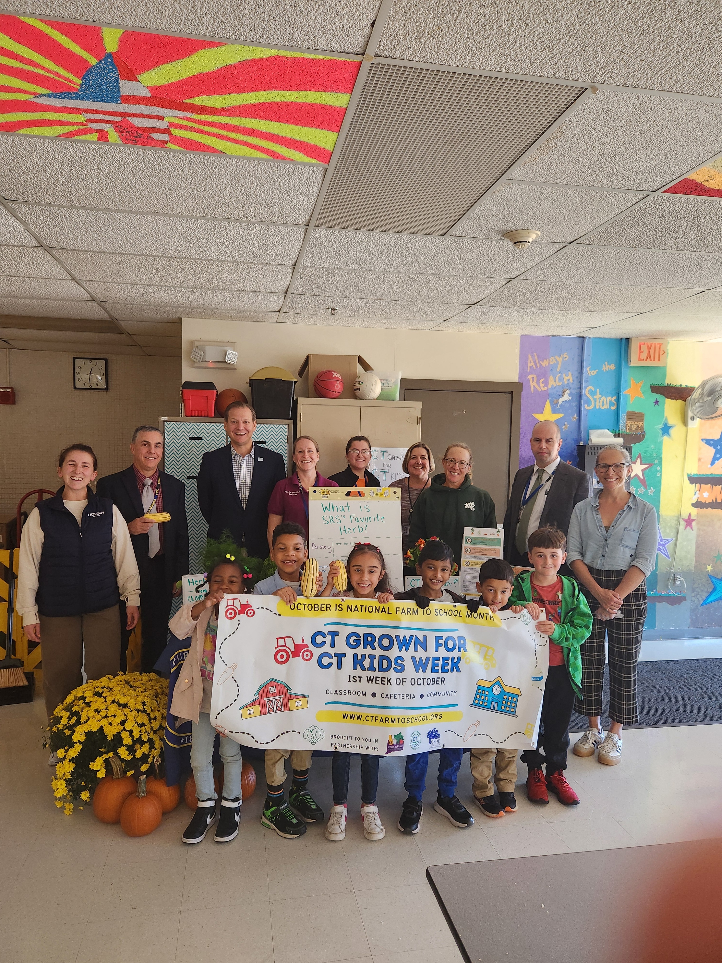 CT Grown for CT Kids Week Visit at SRS