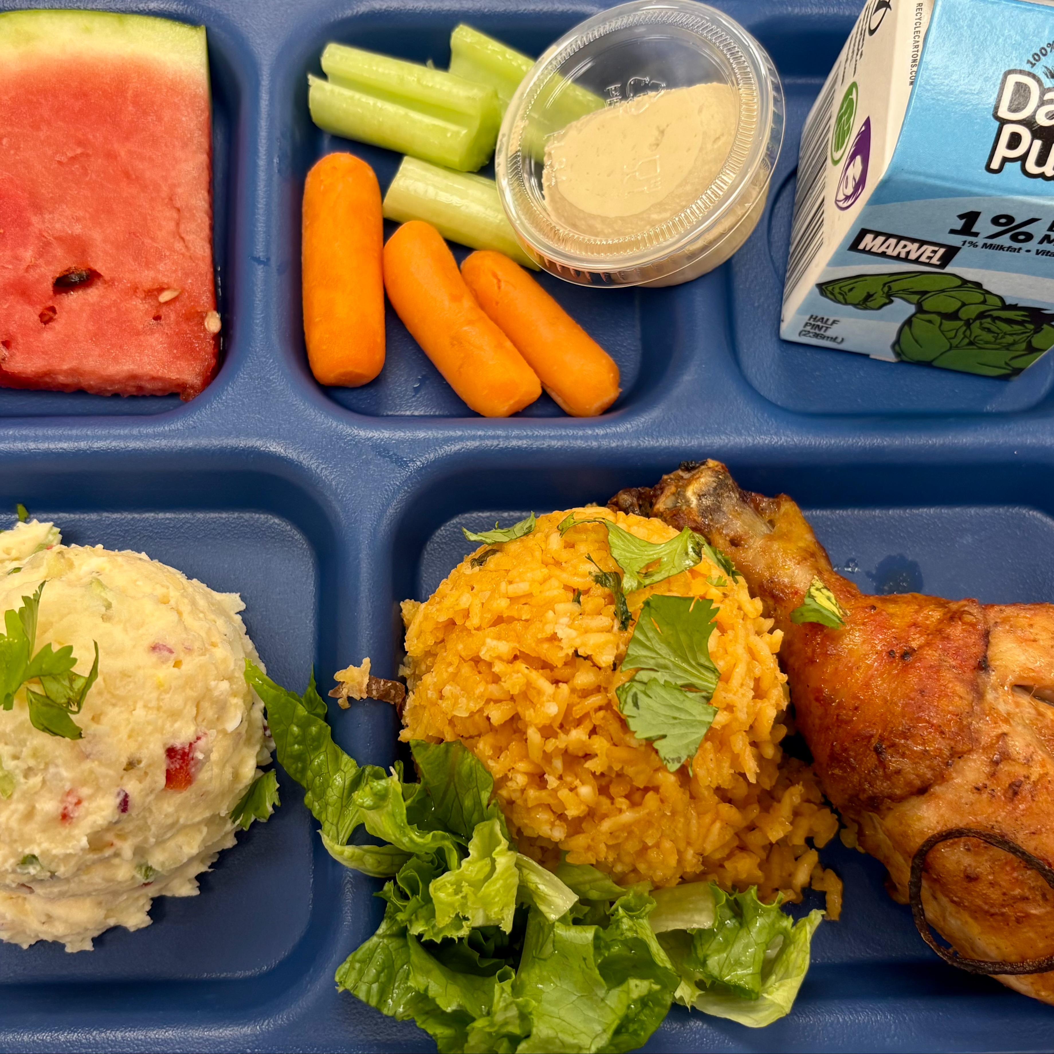 Fresh Spanish Chicken & rice at RHS