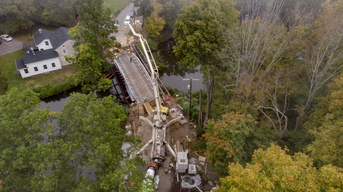 Bridge under construction