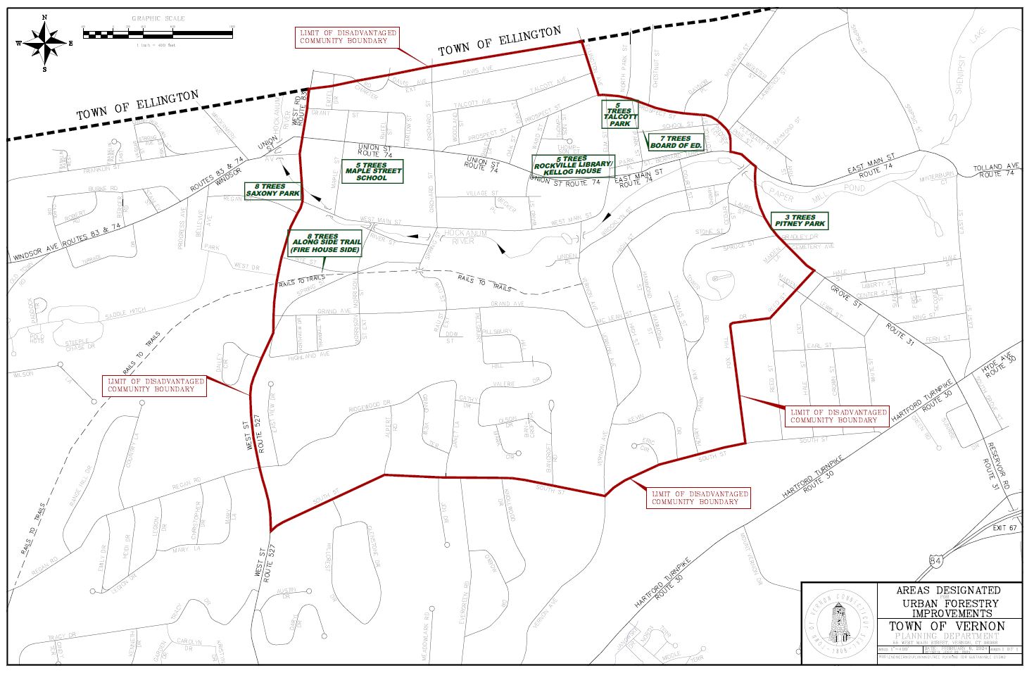 Live Here Love Trees area map
