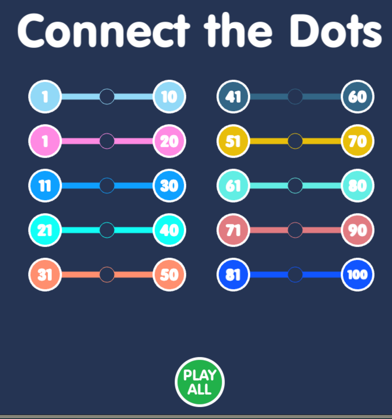 connect the  dots