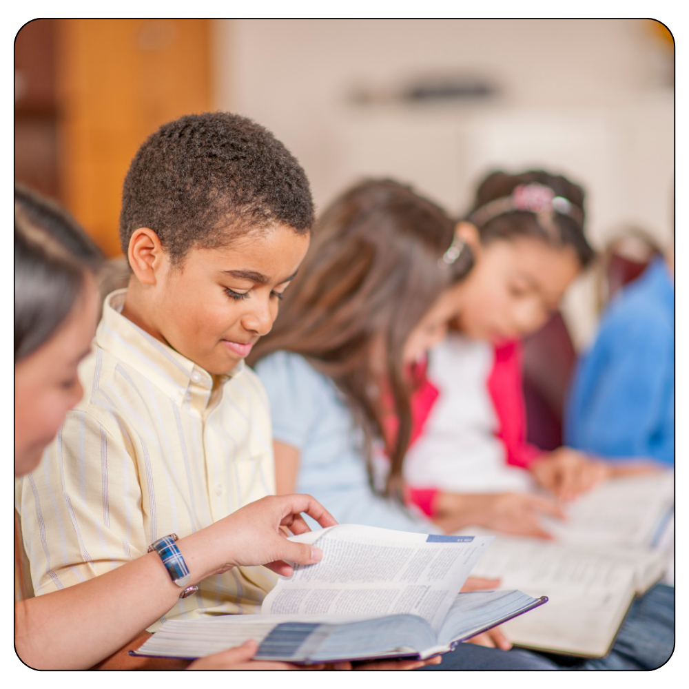 Students reading