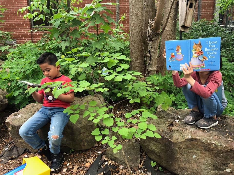 Photo of an outdoor Classroom.