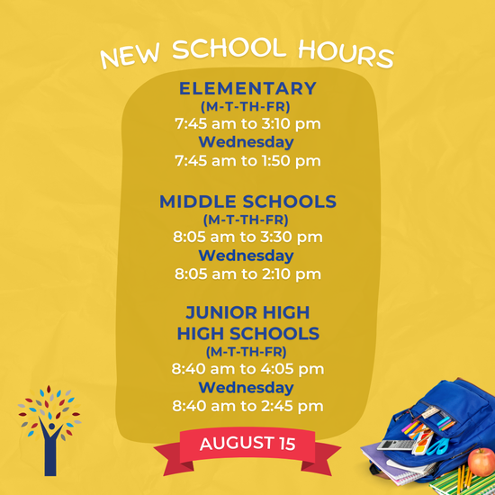 Attendance & Bell Schedule Sonora Elementary