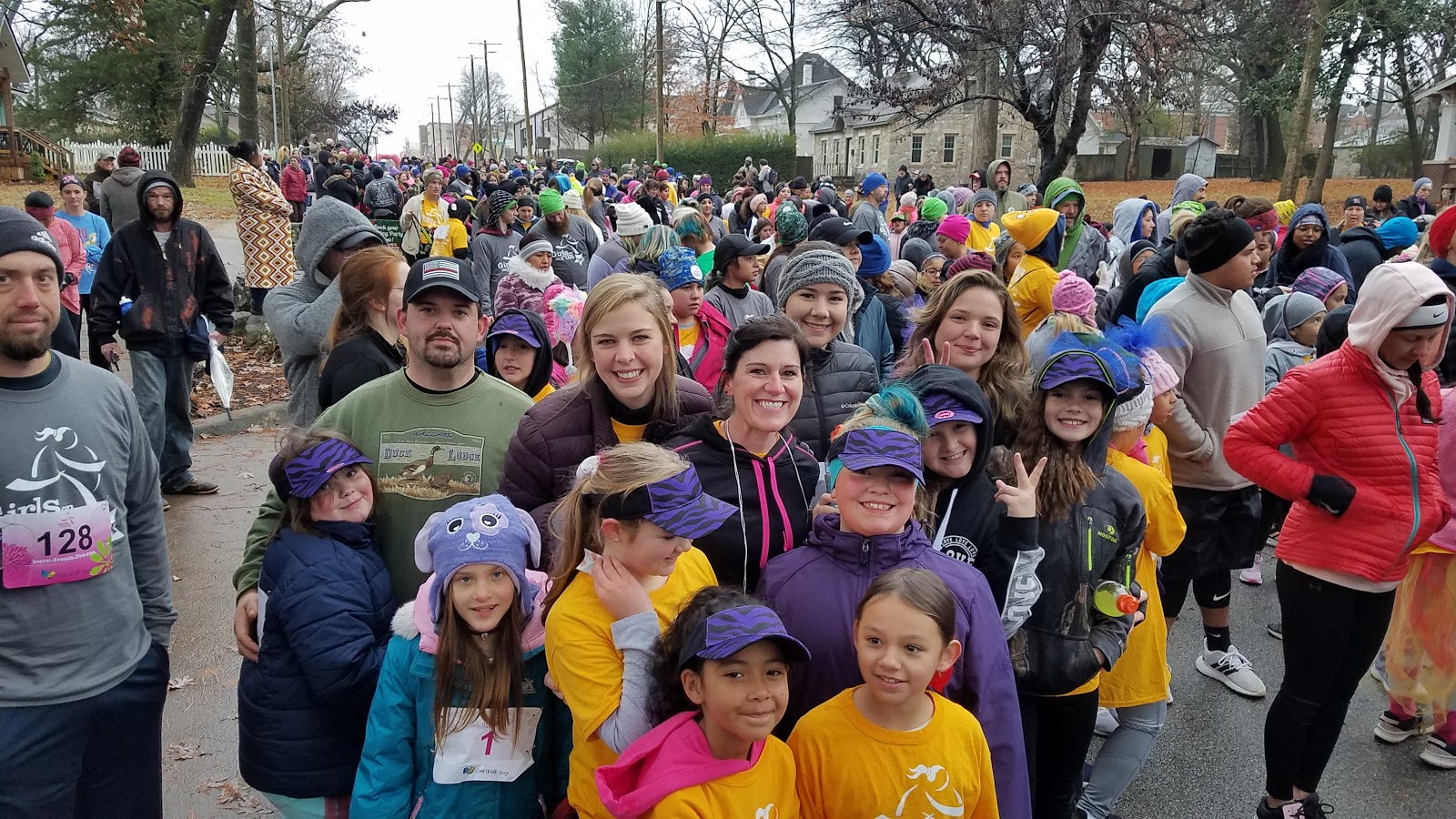 Photo of Girls on the Run Bentonville 5K Fall 2019.