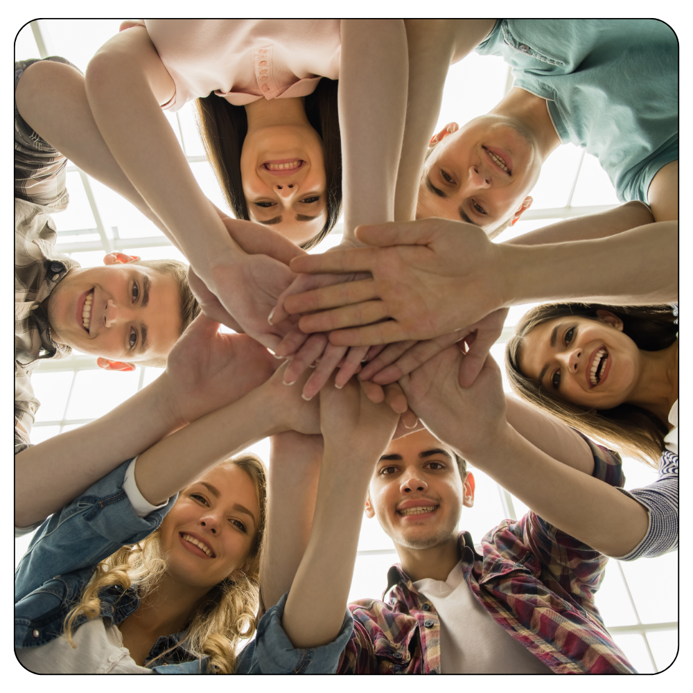 students smiling