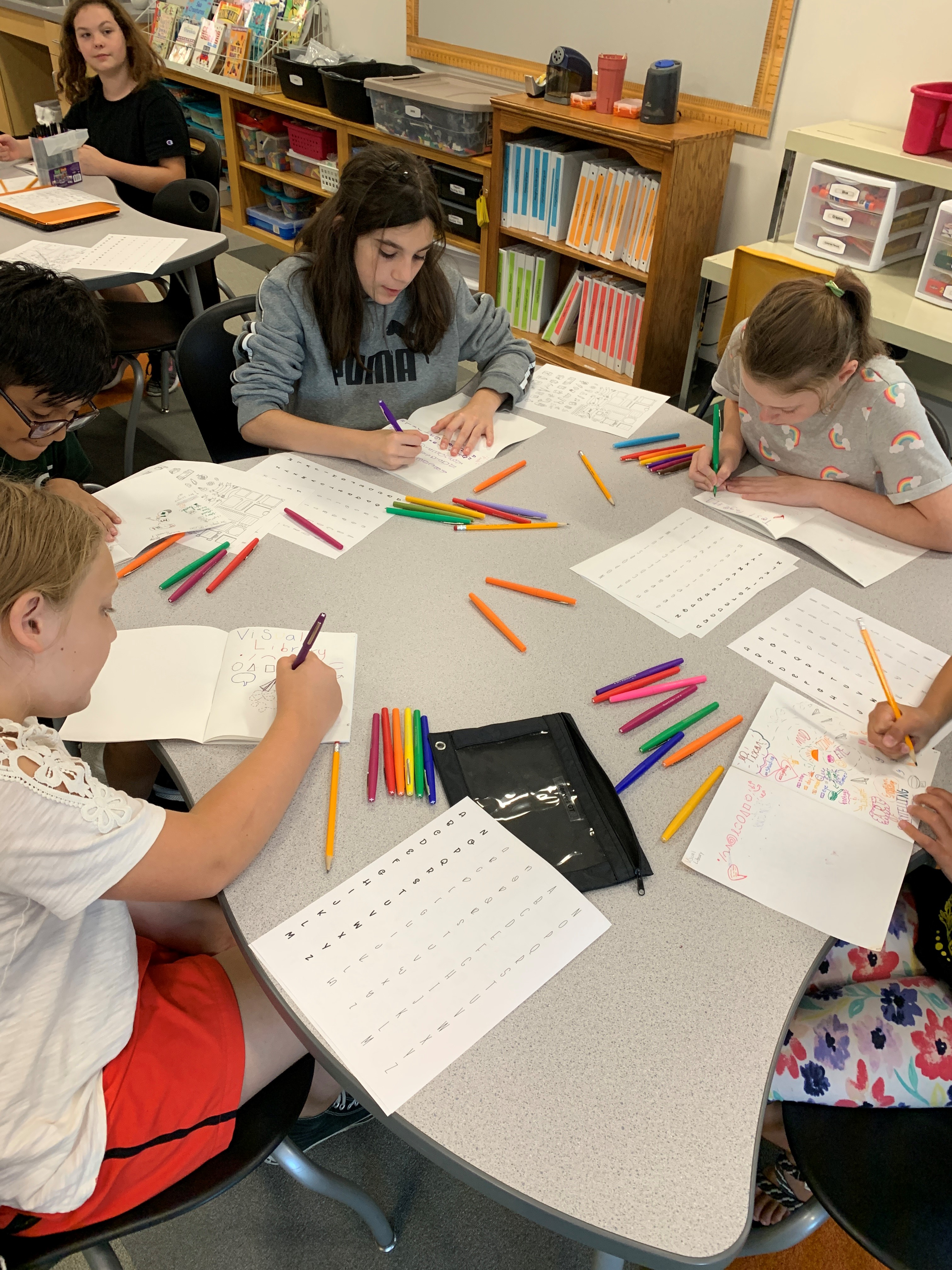 Photo of a Gifted & Talented program activity.