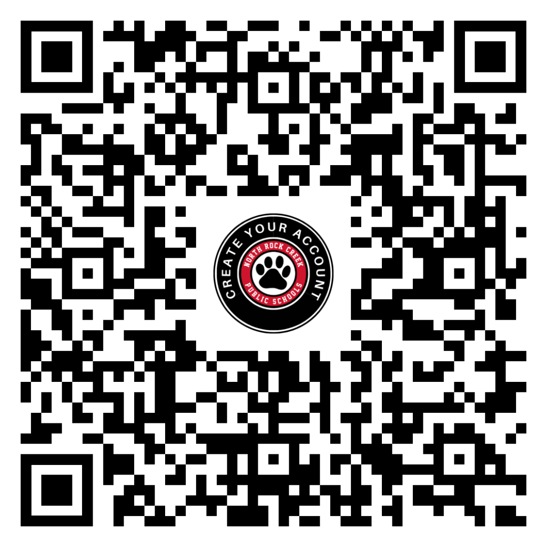 Create your account qr code