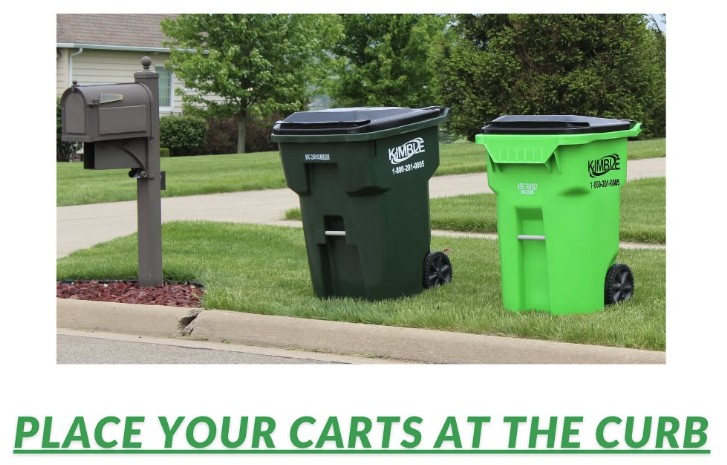 Kimble Carts on Curb