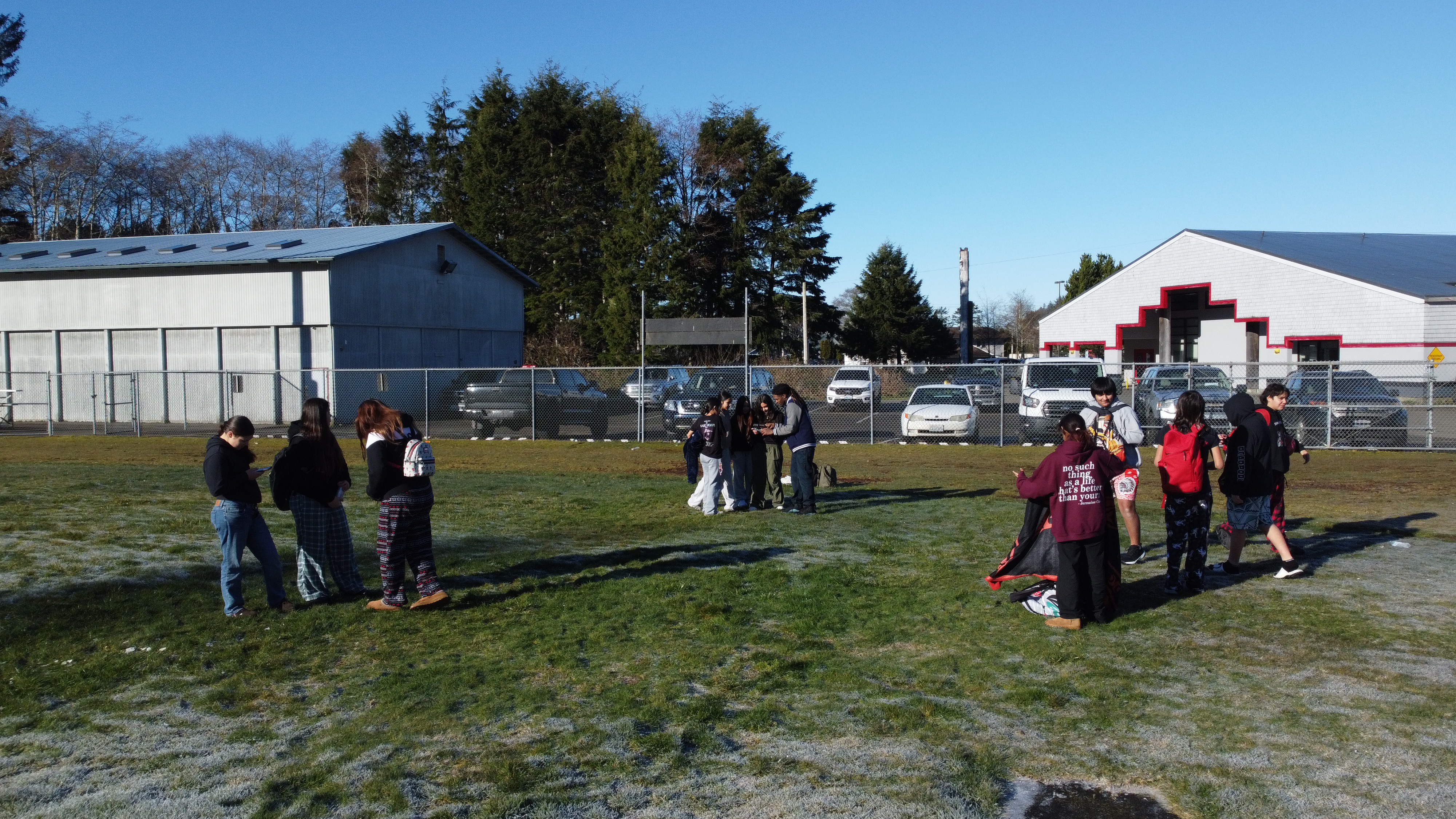 Students learn to Fly drones