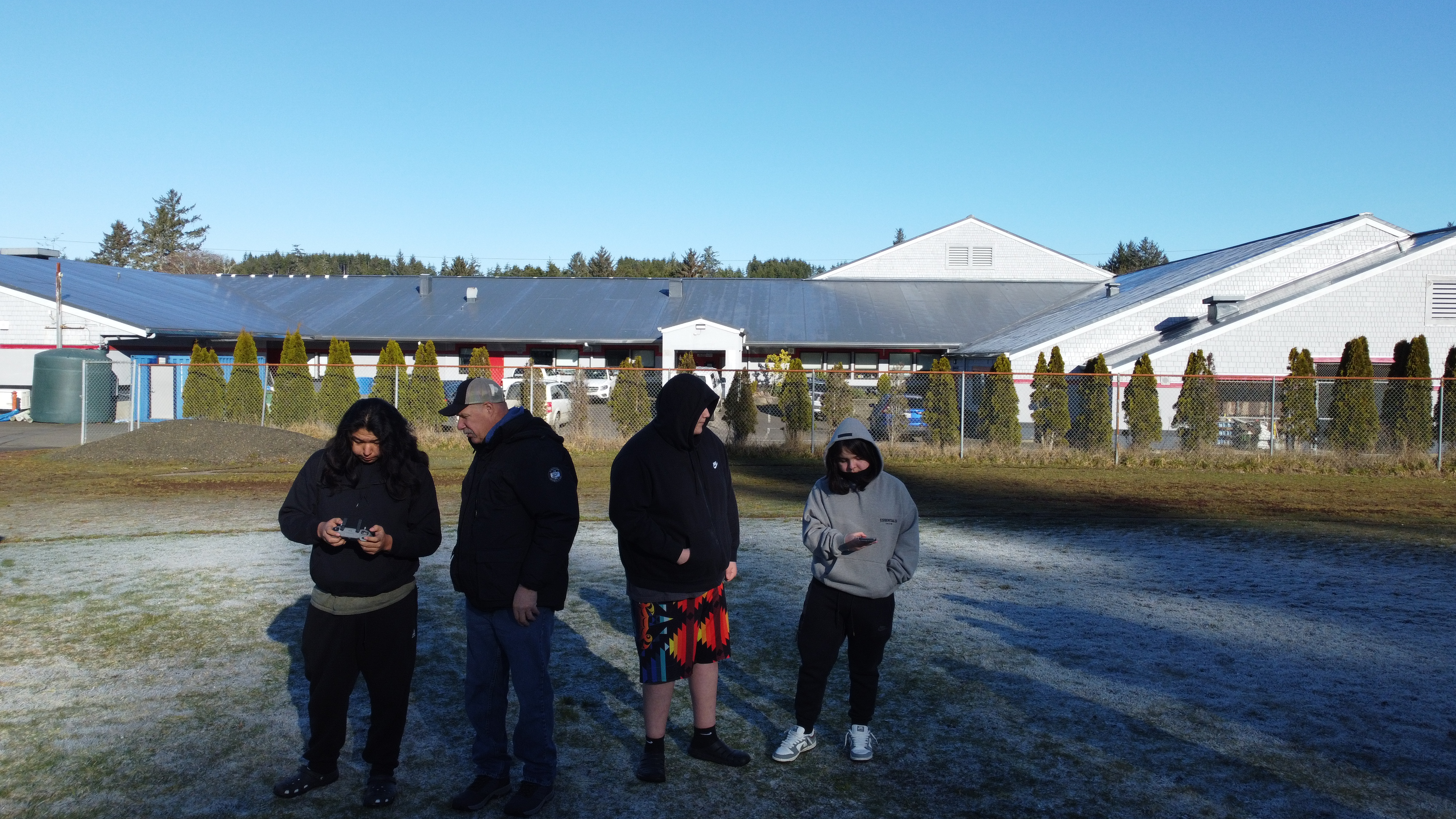 Students learn to Fly drones