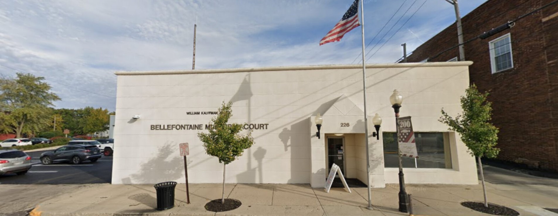 Front view of Bellefontaine Municipal Court