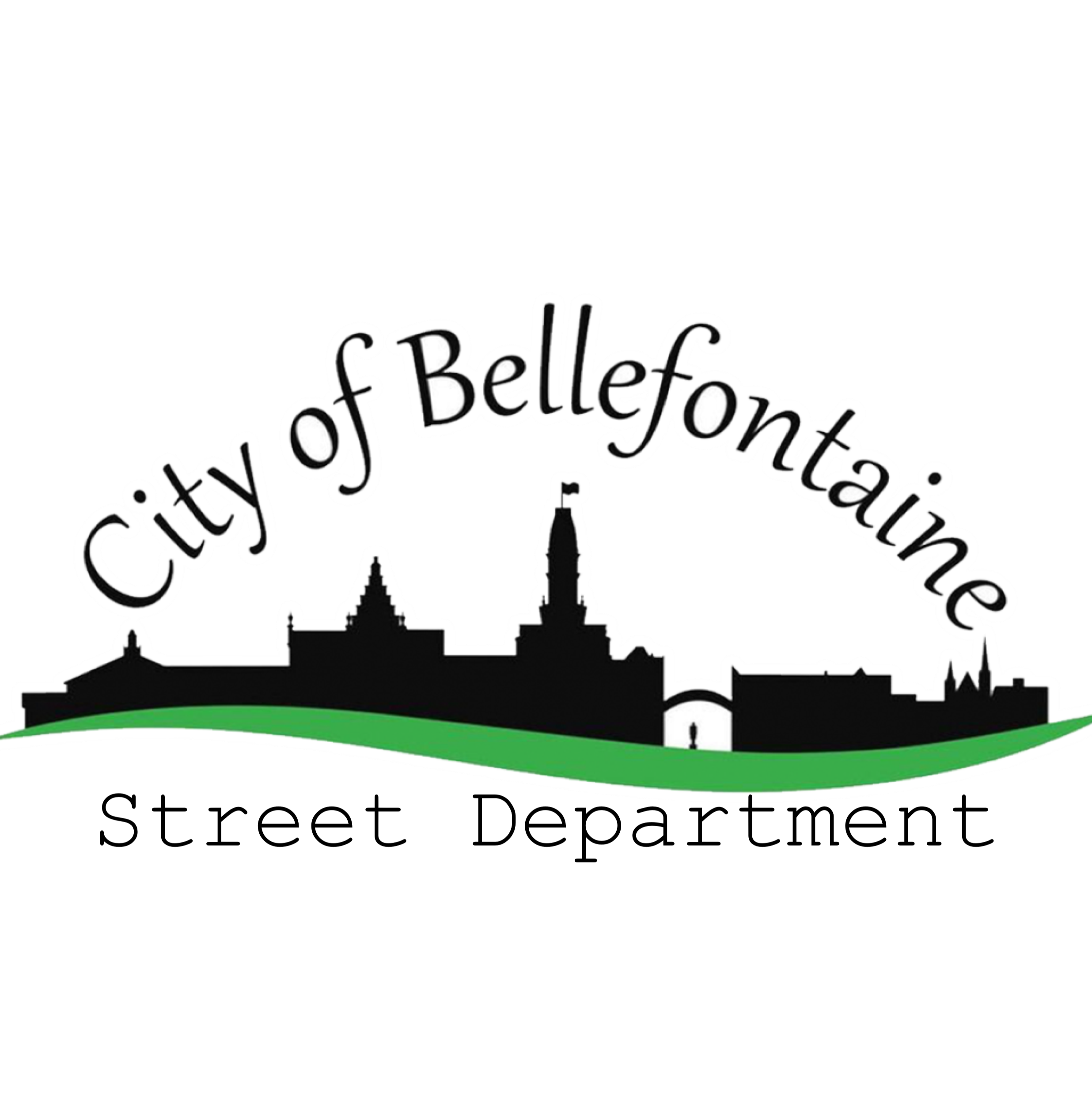 City of Bellefontaine Street Department Logo