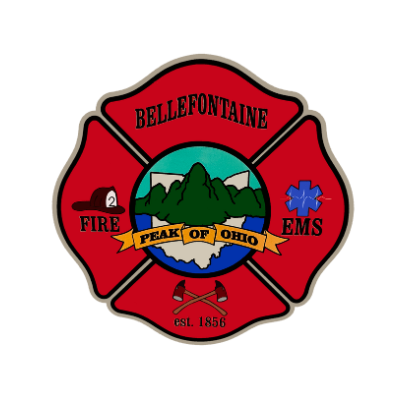 Bellefontaine Fire Department Logo