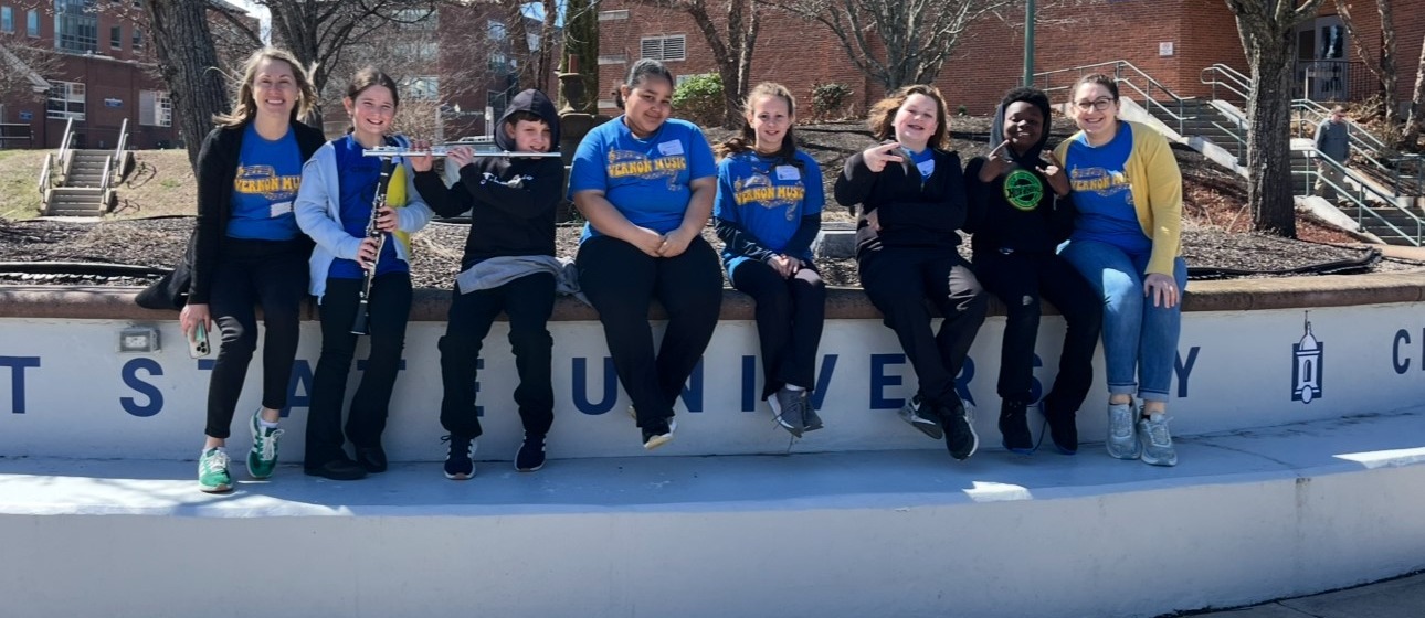 Some of our band & chorus members chosen to go to multi-school event